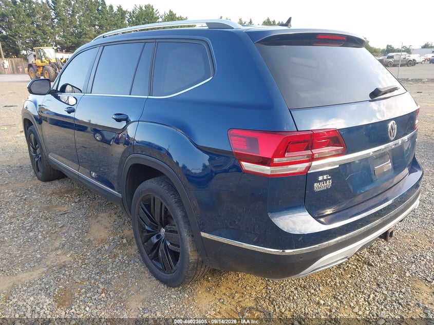 Vin: 1v2er2ca1jc533288, lot: 46522996, volkswagen atlas 3.6l v6 sel 20183
