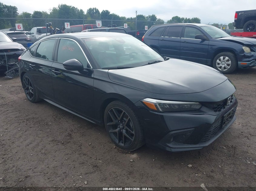 Vin: 19xfl1h85ne020485, lot: 46523031, honda civic sport touring 2022 img_1