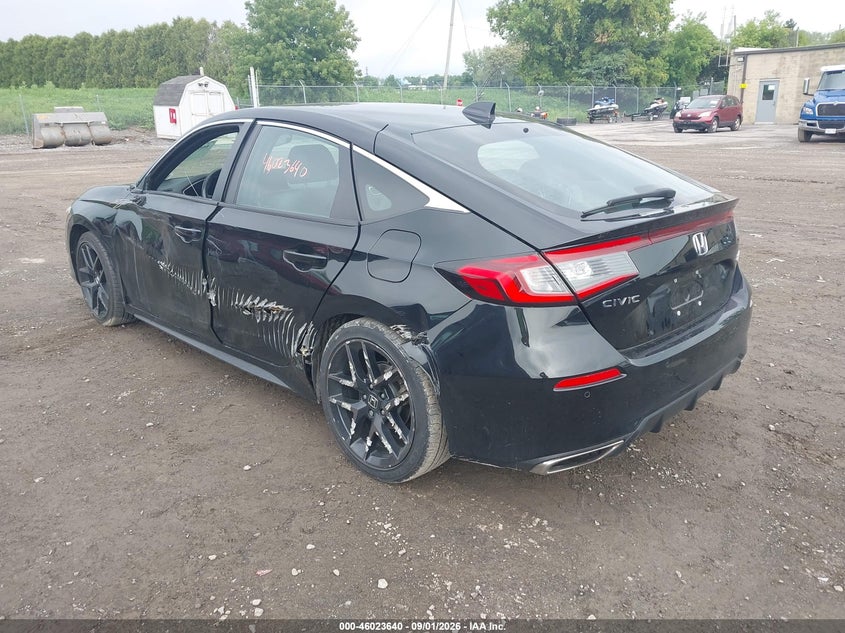 HONDA CIVIC 2022 VIN 19XFL1H85NE020485