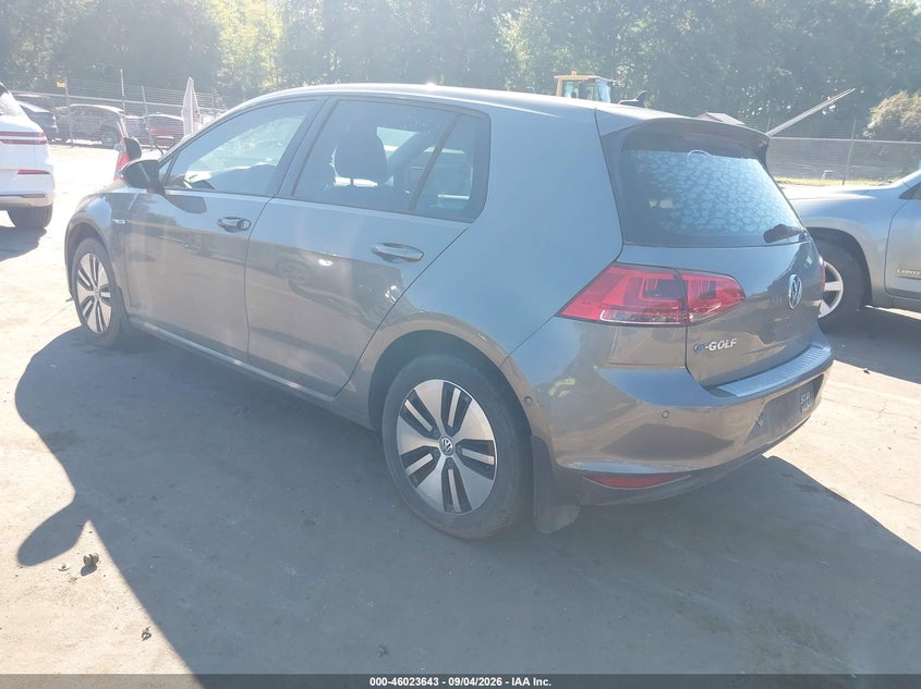 Vin: wvwpp7au9gw917143, lot: 46523034, volkswagen e-golf sel premium 20163