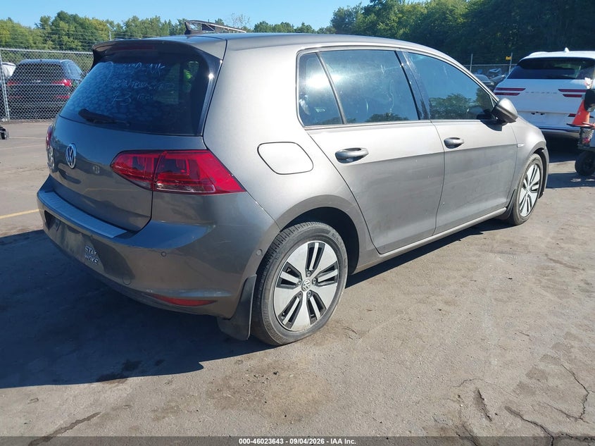 Vin: wvwpp7au9gw917143, lot: 46523034, volkswagen e-golf sel premium 20164