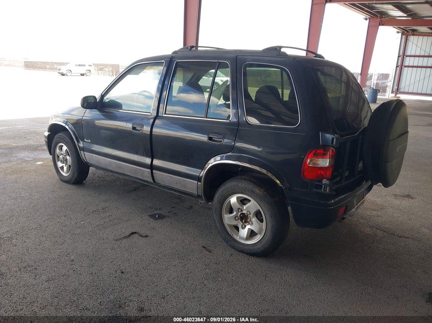 2002 KIA SPORTAGE auction photo 3
