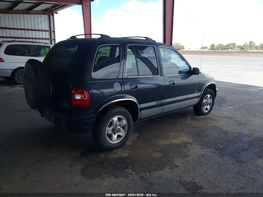 2002 KIA SPORTAGE auction photo 4