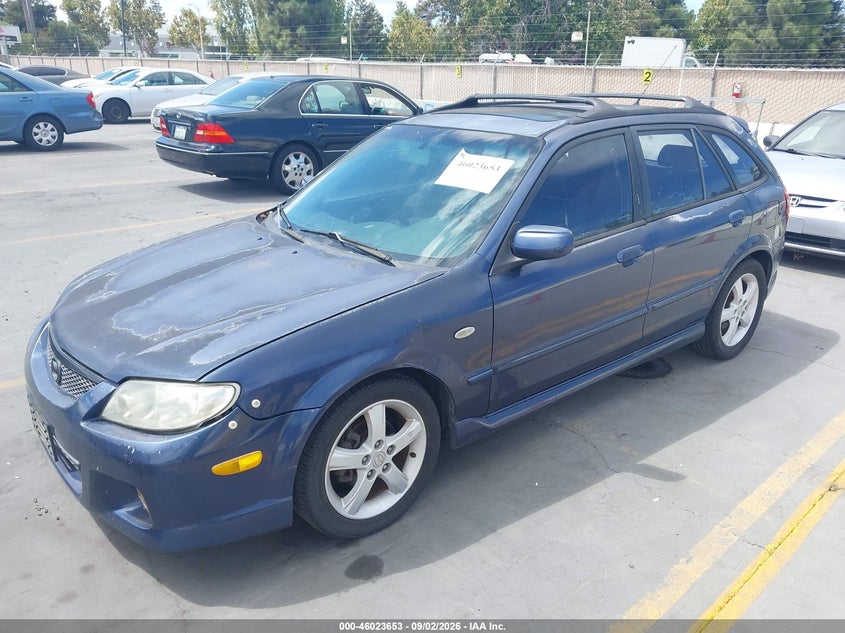 2002 Mazda Protege, Обычный износ, IAAI, VIN JM1BJ245321612956 — фото 2