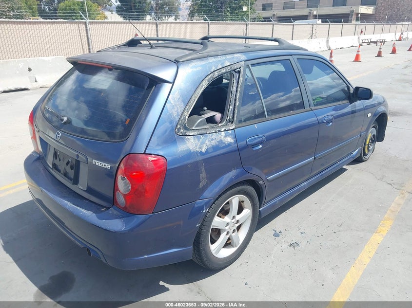 2002 MAZDA PROTEGE HATCHBACK 2.0L I-4 DOHC, REGULAR , 130HP