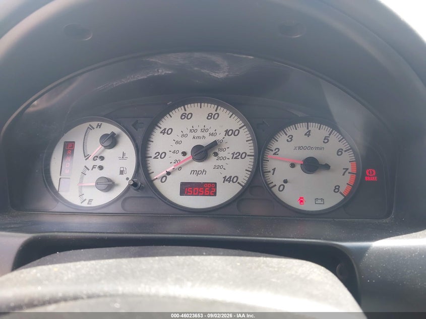 2002 MAZDA PROTEGE HATCHBACK 2.0L I-4 DOHC, REGULAR , 130HP