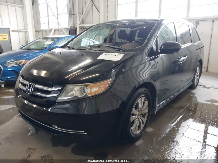 Vin: 5fnrl5h68gb067798, lot: 46523066, honda odyssey ex-l 20162