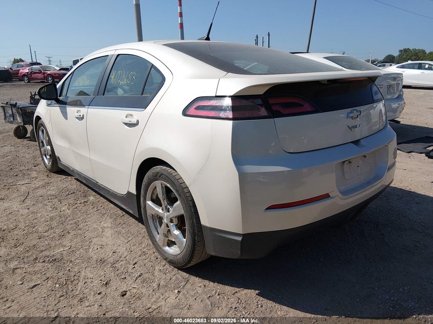 Vin: 1g1rd6e49du141439, lot: 46523074, chevrolet volt 20133