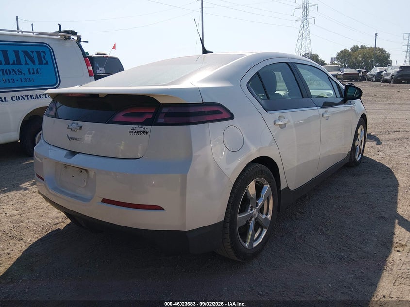 Vin: 1g1rd6e49du141439, lot: 46523074, chevrolet volt 20134