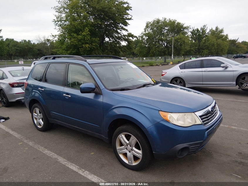 SUBARU FORESTER 2010 VIN JF2SH6CC9AH772527