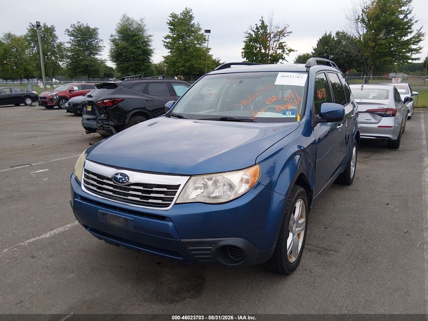 SUBARU FORESTER 2010 VIN JF2SH6CC9AH772527
