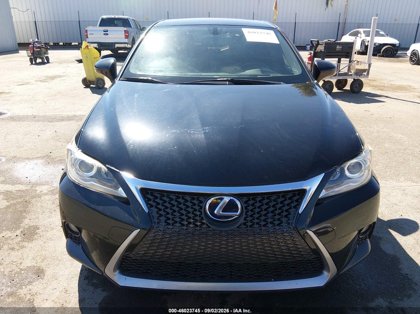 LEXUS CT 200H 2015 VIN JTHKD5BH2F2247612