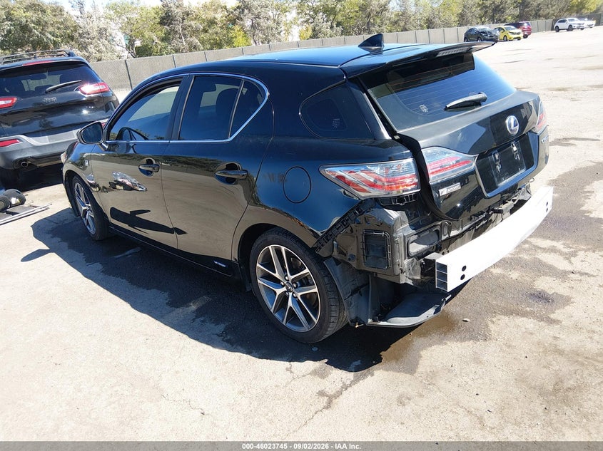 2015 LEXUS CT 200H — zdjęcie 3