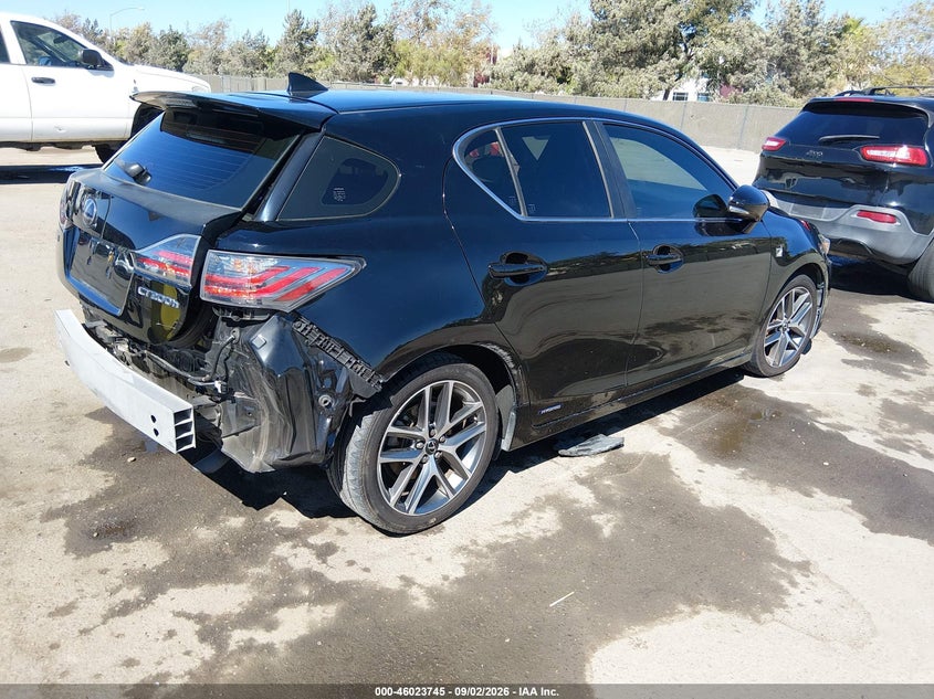 2015 LEXUS CT 200H — zdjęcie 4