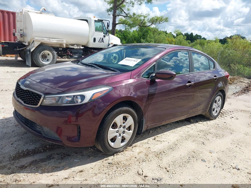 2018 KIA FORTE auction photo 2