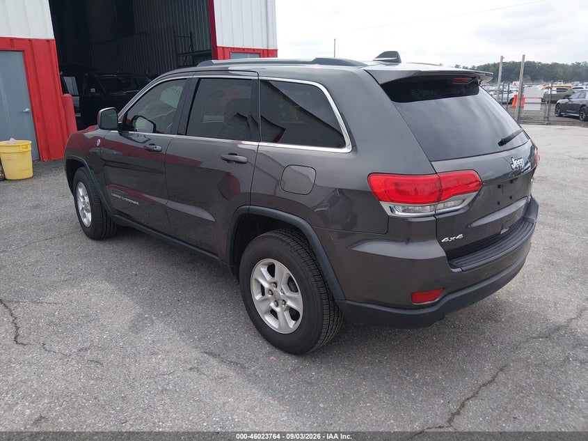Vin: 1c4rjfag5gc413480, lot: 46523155, jeep grand cherokee laredo 20163