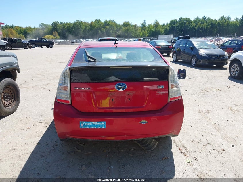TOYOTA PRIUS 2010 VIN JTDKN3DU4A0209154