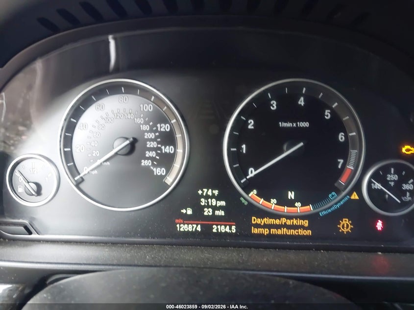 BMW 550I 2012 VIN WBAFU9C58CC787774