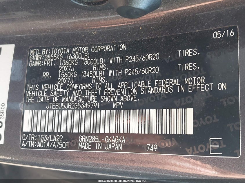 TOYOTA 4RUNNER - zdjęcie 9