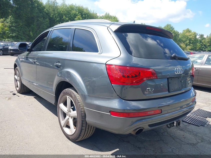 AUDI Q7 2013 VIN WA1DGAFEXDD015975