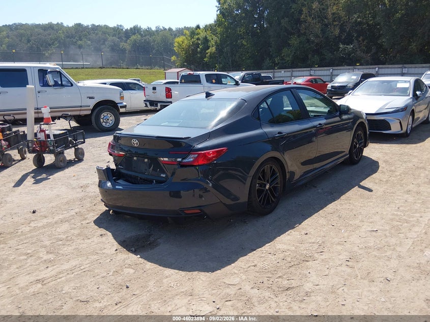 2025 TOYOTA CAMRY auction photo 4