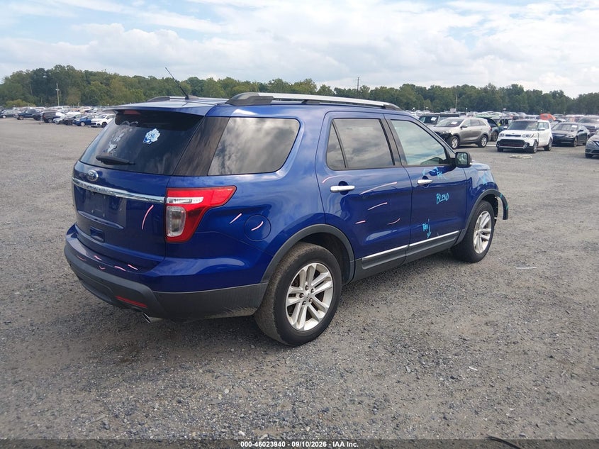 Vin: 1fm5k7d88egb57360, lot: 46523331, ford explorer xlt 20144