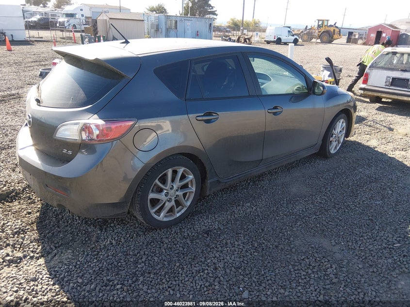 2012 MAZDA 3 HATCHBACK 2.5L I-4 DOHC, VVT, REGULAR , 167HP