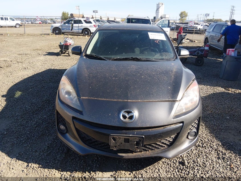 2012 MAZDA 3 HATCHBACK 2.5L I-4 DOHC, VVT, REGULAR , 167HP