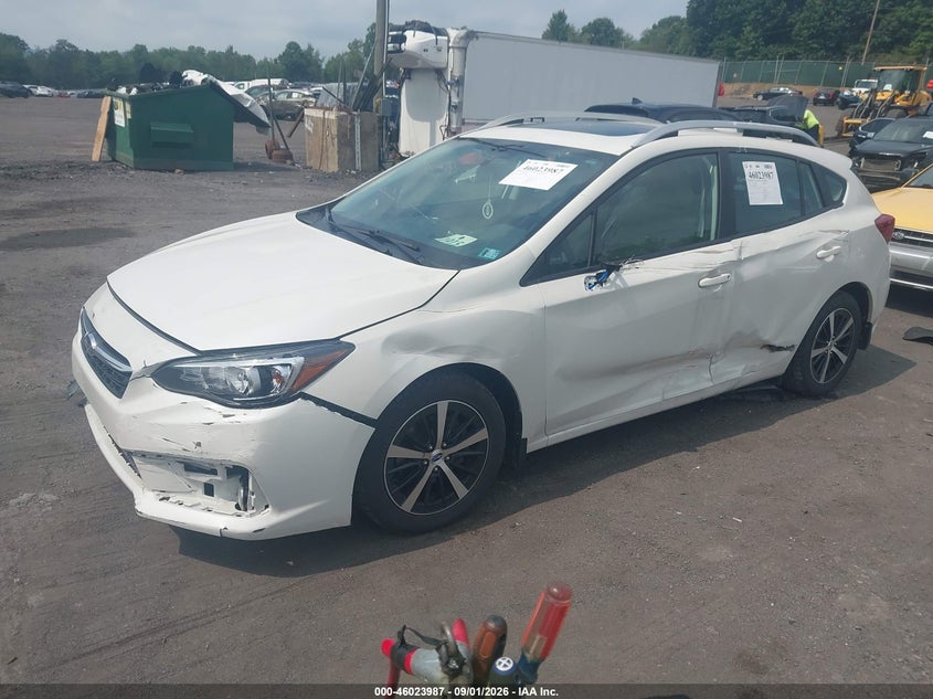 Vin: 4s3gtad67p3721600, lot: 46523378, subaru impreza premium 5-door 20232