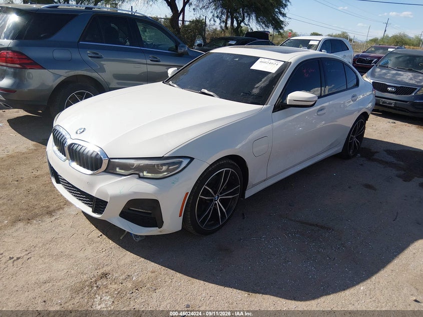 Vin: 3mw5p7j01m8c12018, lot: 46523415, bmw 330e 20212