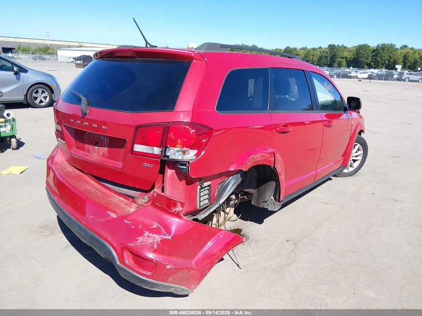 Vin: 3c4pddbg6ht522344, lot: 46523427, dodge journey sxt awd 20174