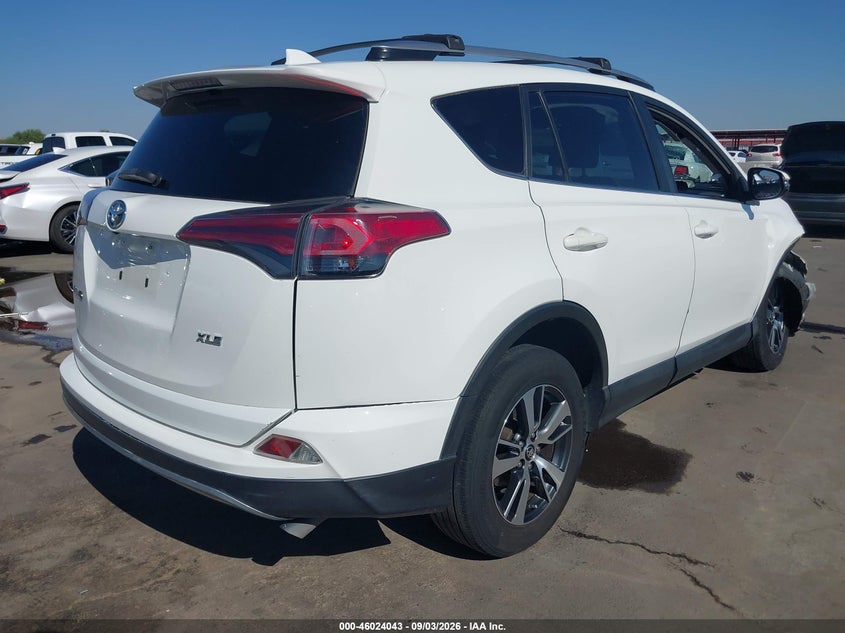Vin: jtmwfrev4jj746559, lot: 46523434, toyota rav4 xle 20184