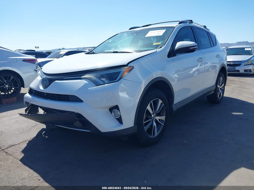 Vin: jtmwfrev4jj746559, lot: 46523434, toyota rav4 xle 20182