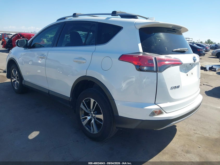 Vin: jtmwfrev4jj746559, lot: 46523434, toyota rav4 xle 20183