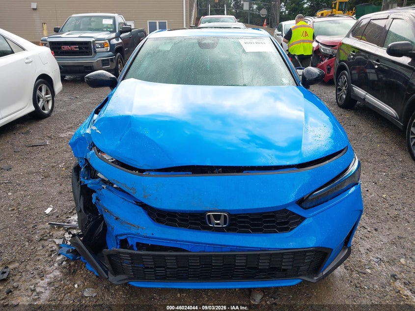HONDA CIVIC HYBRID 2025 VIN 19XFL4H82SE007285