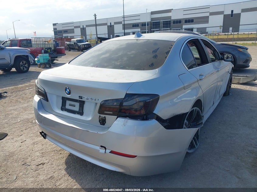 Vin: wbafr1c59bc744689, lot: 46523438, bmw 528i 20114