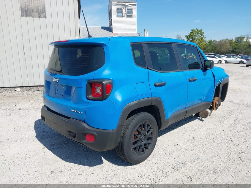 Vin: zaccjbat0fpb53532, lot: 46523442, jeep renegade sport 20154
