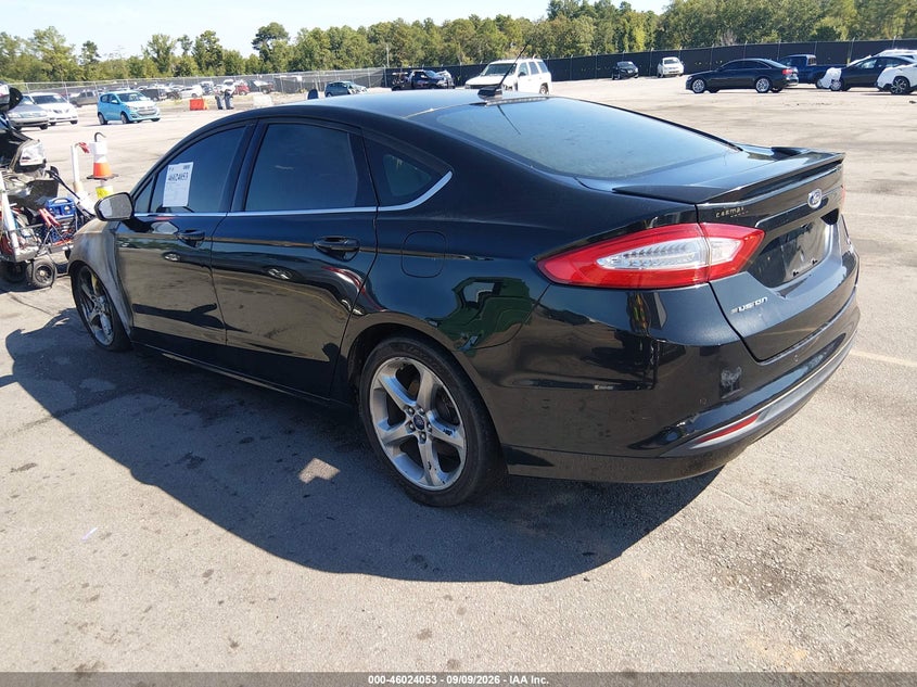 Vin: 3fa6p0hrxdr354404, lot: 46523444, ford fusion se 20133