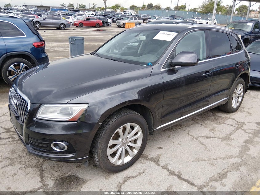 Vin: wa1cfafp1ea125865, lot: 46523445, audi q5 2.0t premium 20142