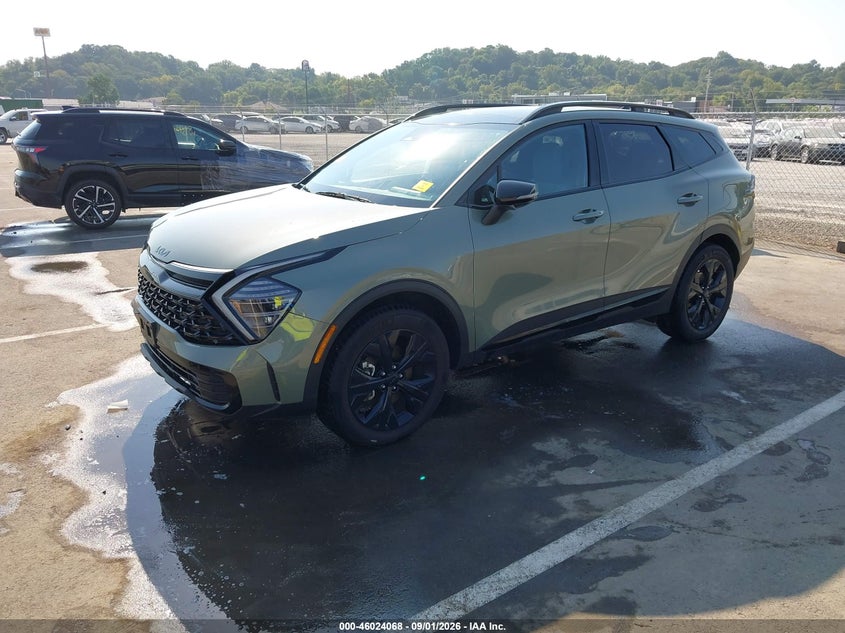 2025 Kia Sportage Plug-In Hybrid X-Line, Right Side, IAAI, VIN KNDPYDDH0S7185014 — photo 2