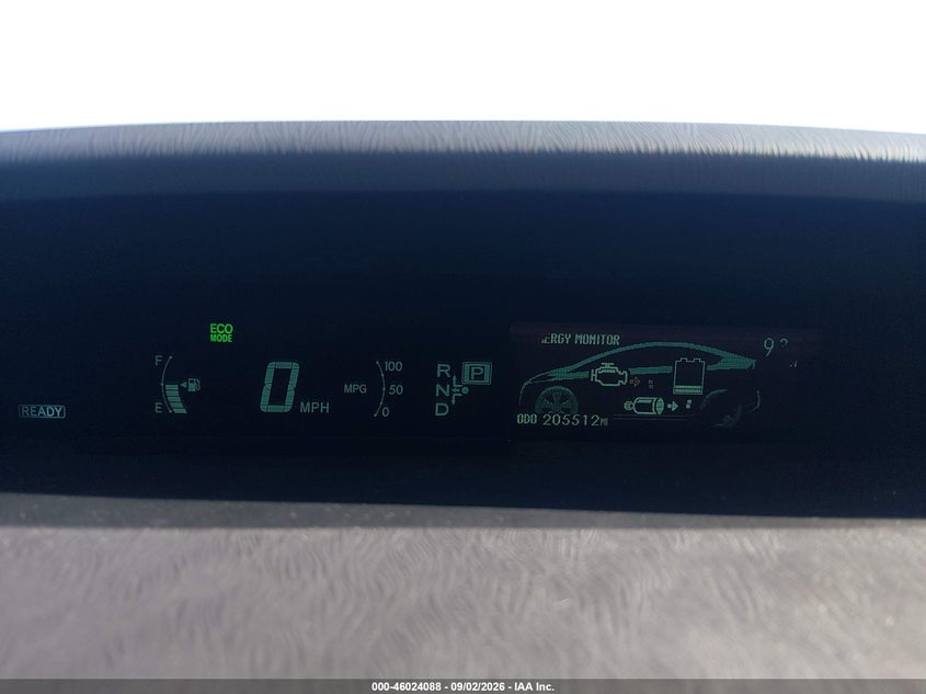 2010 TOYOTA PRIUS auction photo 7