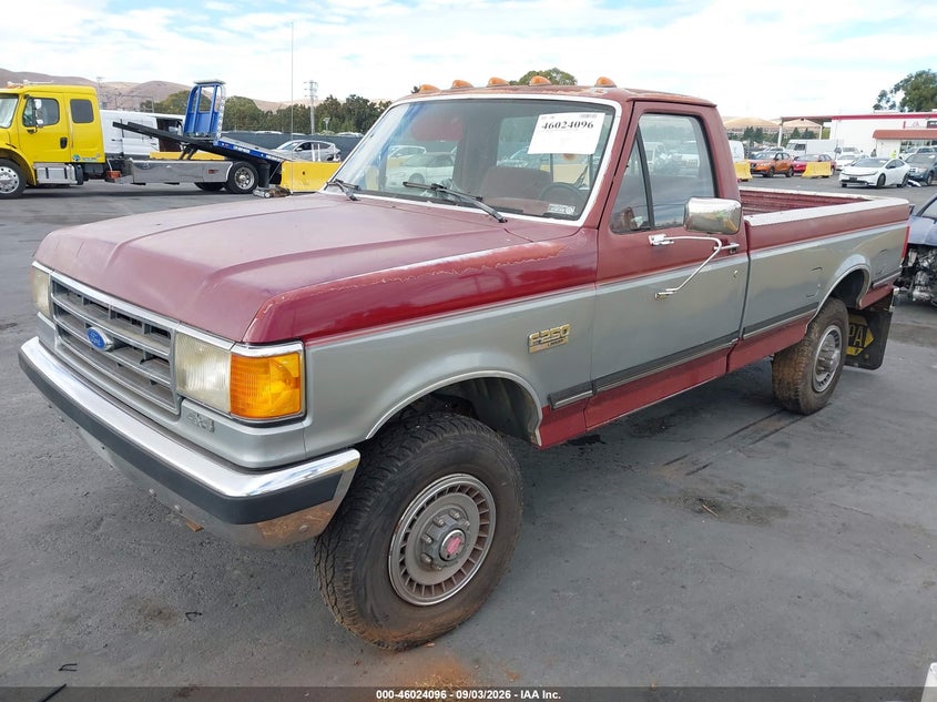 1990 FORD F250 COUPE 7.5L V8 FI F
