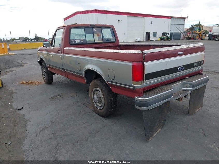 1990 FORD F250 COUPE 7.5L V8 FI F