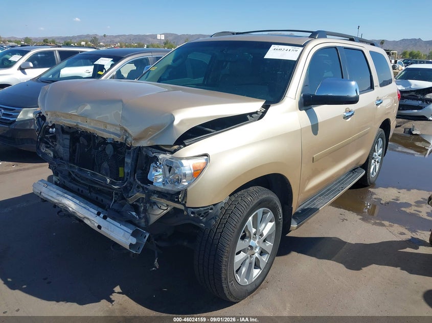 Vin: 5tdjy5g18hs153873, lot: 46523550, toyota sequoia limited 20172