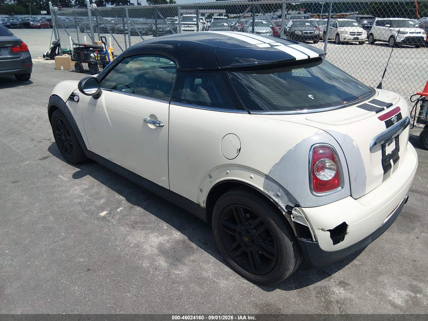 2013 MINI COUPE auction photo 3