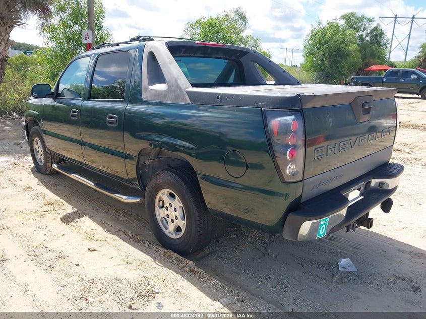 2004 CHEVROLET AVALANCHE 1500 auction photo 3