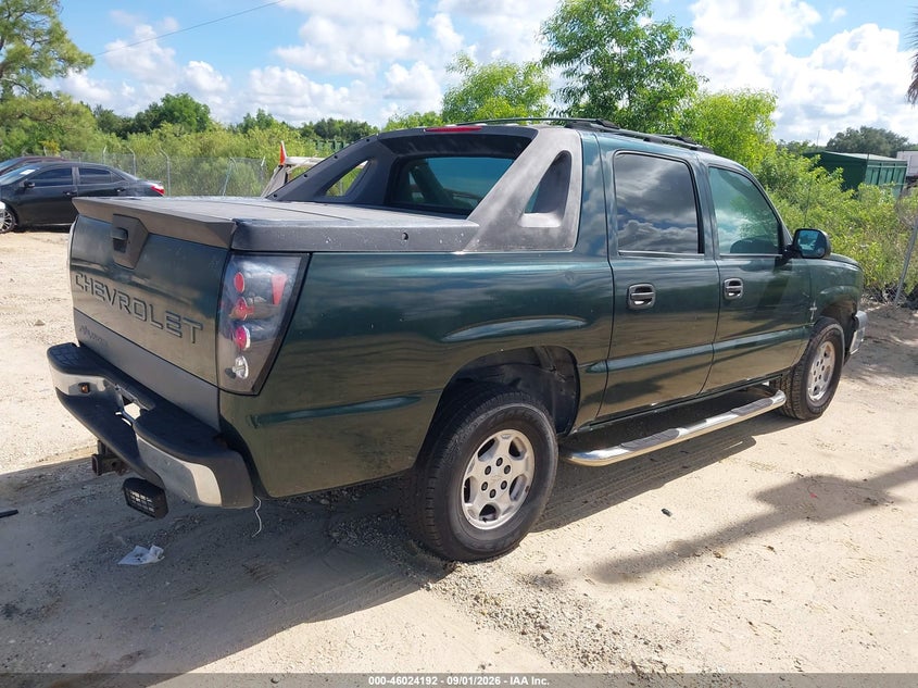 2004 CHEVROLET AVALANCHE 1500 auction photo 4