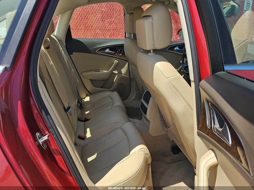 AUDI A6 2012 VIN WAUBGAFC6CN004392