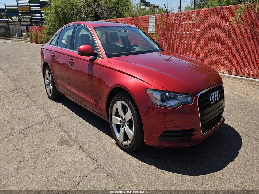 2012 AUDI A6 auction photo 1