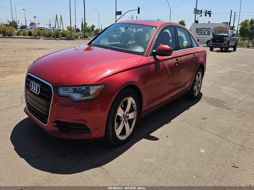 2012 AUDI A6 auction photo 2